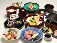 飛騨牛鉄板焼き御膳