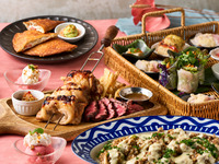 All-You-Can-Drink Party Plan B | Available on the same day♪ Limited to Sundays–Thursdays and holidays★ 2.5-hour all-you-can-drink package featuring our “much-loved dishes” served as a course: “Double main course of grilled beef harami and chicken thigh shashlik, plus beef tendon cheese risotto” – a total of 8 items across 5 plates