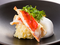 海老、蟹、鮑、雲丹　至福のディナーコース