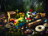 [Asiento de ventana garantizado] Cena buffet entre semana de julio a agosto (90 minutos)