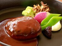 【テイクアウト】ミリー特製　100％粗挽きハンバーグ　デミグラスソース(200ｇ)