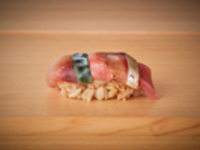 Wagyu beef and seafood nigiri 10-piece kaiseki course