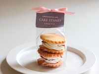 苺のバターサンドクッキー