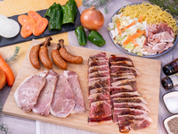 Includes 3 hours of all-you-can-drink soft drinks [Nishi Tokyo Ikoi no Mori Exclusive Student Park BBQ Set]