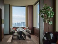 【空中酒廊私人午餐】共享套餐，包含时令食材（6道菜）+无限畅饮软饮（5人及以上）