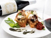 【平日：ランチスペシャルコース】豊洲市場直送素材の前菜とパスタやダブルメインなど全5品