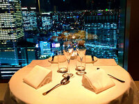 ■ディナー■（窓際確約）【MENU PLAISIRS】キャビア、フォアグラ、オマール海老など全9品（12月は除く）