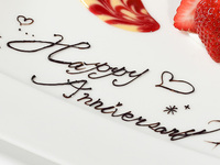 Dessert message (text only)