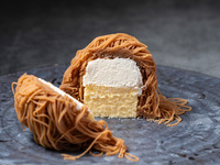 [Takeout] Freshly squeezed Mont Blanc Basque cheese