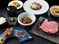 松喜屋近江牛御膳　希望　￥5,500～