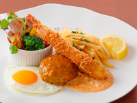  【平日限定ディナー】　モンマルトルの「おとな様ランチ」スイーツ＆デリカアイランド