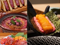 【春のGoogle限定コース】¥10,000-(消費税込み、ドリンク代込み)〜3月13日まで。 お客様の食べたい物だけを集めたコースを期間限定でご提供！お客様に絶大な人気を誇る商品「厳選和牛の雲丹ユッケドッグ　〜目の前仕上げ〜」「厳選ヒレのブリオッシュサンド」「厳選和牛ヒレとサーロインの土鍋ご飯　〜櫃まぶし〜」全てを詰め込んだ欲張りなコースをお召し上がりいただけます。 