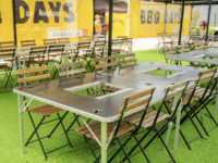 Usage fee: Saturdays, Sundays, and holidays *This is the seating fee per person and the rental fee for the entire BBQ equipment.