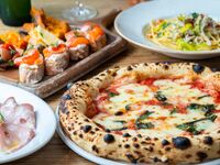 【Pizzaを楽しむ！年末カジュアルプラン】本格石釜ピッツァを堪能出来るピッツァ好きのためのプラン！