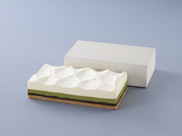<配送>ダブルチーズケーキ【プレミアム抹茶】ハーフサイズ（冷凍商品）
