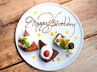 [Anniversary Plate!!] Add a message to the plate and surprise someone special.