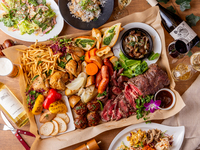 ビアガーデンプラン《超超プレミアム飲み放題120分》肉のオールスター！すべてを詰め込むとてつもない爆盛★響・シャンパン付き