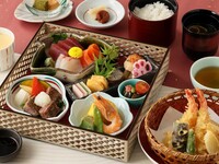 【ランチ限定】  フリードリンク付き松花堂プラン