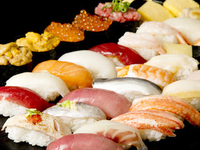 [Women] All-you-can-eat high-class sushi