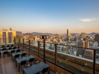 【Roof top beer restrant】　Wood deck plan