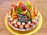Seasonal fruit tart [Diameter approx. 20cm] For around 8 people [7,342 yen excluding tax]