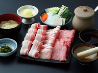 <All-you-can-eat lunch (90 minutes)> [Konparu course] 7,500 yen A luxurious all-you-can-eat course where you can enjoy to your heart's content seven types of carefully selected meat, including Matsusaka beef round, Japanese black beef belly, and three types of Okinawan Kibimaru pork (loin, shoulder loin, and belly).