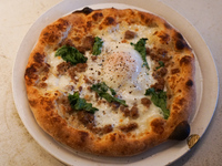 [Takeout] Homemade sausage/citrus/egg