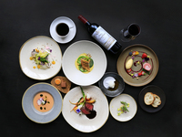 【乾杯ポメリー+ワインペアリング3杯付き】特別ディナーコース