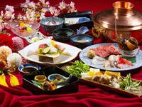 七福しゃぶしゃぶ懐石　「沼津の美乃里  彩りを食す」-富士山麓三里四方のもの-