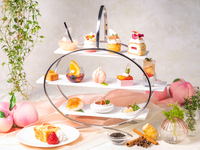 【7/1~9/19】桃のアフタヌーンティー「Aroma」 + グラスシャンパン