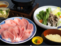 京都ぽーくの特選しゃぶしゃぶ【お肉軽めコース】