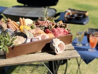 From 14:00 [Includes all-you-can-drink soft drinks] A little luxury with meat and sea ♫ BLUNO empty-handed BBQ!!