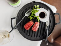 【Lunch Course】 - 熟成和牛 イチボ炭火焼き -