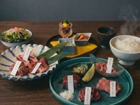 【週末7種 】7周年記念　7種部位の食べ比べラム焼肉御膳