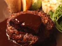 【ランチ】牛頬肉煮をのせたハンバーグステーキと旬食材を堪能 テイスティングコース 全7品