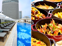 [Adults] Morning pool (9:00-13:00) & Main building 30th floor lunch buffet (13:30-15:00) 💙 Weekdays only / Limited quantity 💙 August (excluding Obon holidays)