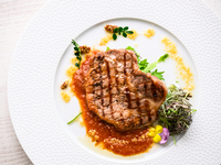 Grilled Agu pork from the prefecture + half buffet