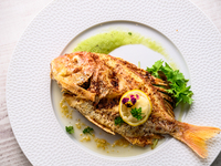 いまいゆのバター焼き + ハーフビュッフェ