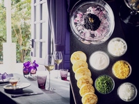 【ランチ・ディナー各1組限定 半個室プラン】季節の食材を使ったデギュスタシオンコース キャビア付き