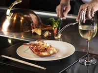 【ディナー　昇龍】琥珀 -KOHAKU-（オマール海老＆黒毛和牛コース）