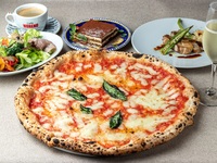 平日限定！ミケーレイチオシ★ランチコース～乾杯ドリンク＆前菜盛り合わせ・ピッツァ・メイン・ドルチェのお料理4品～