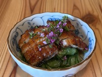 Eel and cucumber with vinegar[single item menu]