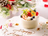 【Dinner Anniversary Course】Tボーンステーキ、ホールケーキ含む全８品＋乾杯スパークリング付き！