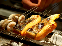 夜 カウンター限定 / 五種の炭火焼 懐石 全6品　