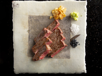 【WEB限定　昇龍】御影（活黒鮑＆銘柄牛コース）