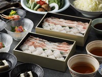 [Summer only] Dashi shabu kaiseki (conger eel, carefully selected pork)