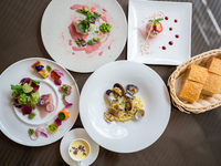 【New! Lunch A】スープ・前菜・パスタ・メインのついたコース