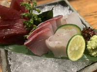 Plan for only 2 people at the counter! Recommended for first-time customers! Beer and sashimi Set