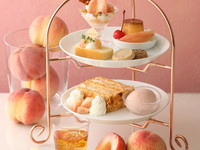 【7/16～9/1】平日14：00予約・数量限定！　季節のAfternoon Tea Set〜 白桃〜　※要予約　【画像はイメージです】  