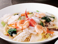 海の幸あんかけ焼きそば 